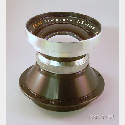 Schneider Durst Componon f/5.6 360mm Enlarging Lens No. 9104301
