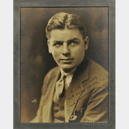 Hammerstein, Oscar II (1895-1960) Signed Photograph.