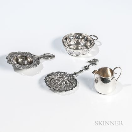 Four Pieces of Continental Silver