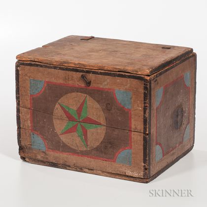 Star Paint-decorated Box