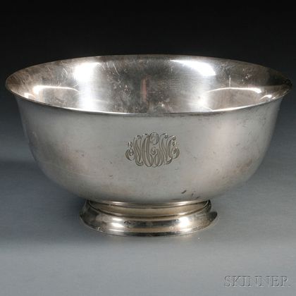 Dominick & Haff "Paul Revere Reproduction" Sterling Silver Bowl
