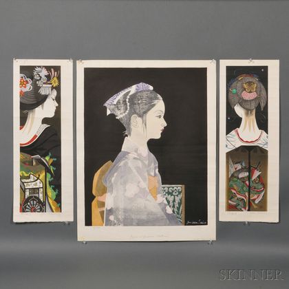 Three Sekino Junichiro (1914-1988) Prints
