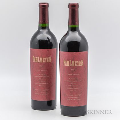 Pahlmeyer Proprietary Red 1998, 2 bottles 