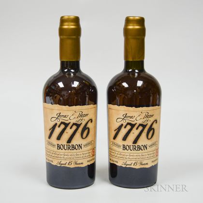 James E Pepper 1776 Bourbon 15 Years Old, 2 750ml bottles 