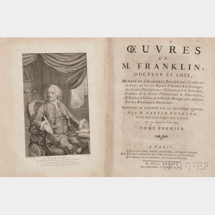 Benjamin Franklin (1706-1790) Oeuvres de M. Franklin