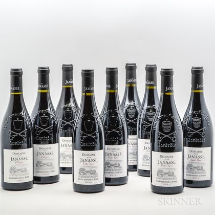 Mixed Chateauneuf du Pape, 9 bottles 