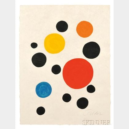 Alexander Calder (American, 1898-1976) Untitled (Dots)
