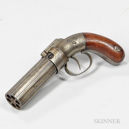 William W. Marston Double-action Pepperbox