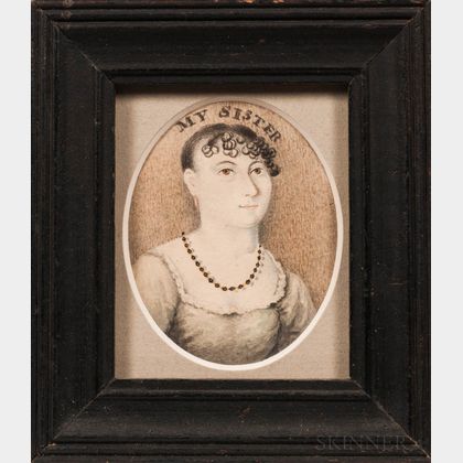 Possibly Zedekiah Belknap (Massachusetts, 1781-1858) My Sister