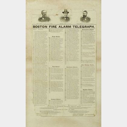 Boston Fire Alarm Telegraph Print