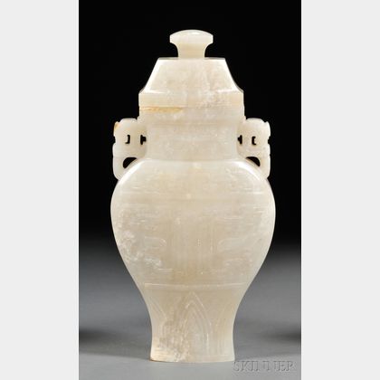 Jade Vase with Cover