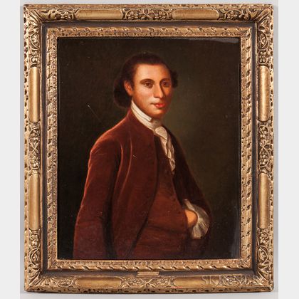 After John Hesselius (1728-1778) Portrait of William Knox of Virginia