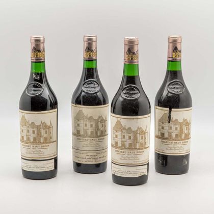 Chateau Haut Brion 1975, 4 bottles 