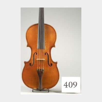 Modern Neapolitan Violin, Alfredo Contino, 1921
