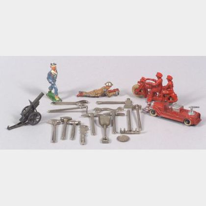 Assortment of Dime Store Figures and Accessories