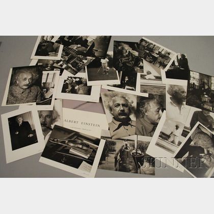 Lotte Jacobi (American, 1896-1990) Albert Einstein 100th Anniversary /A Portfolio of Twenty-five Images
