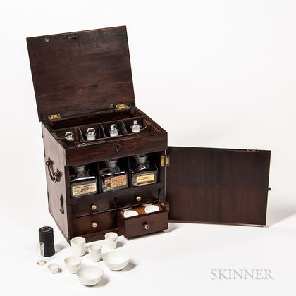 19th Century "Duke of York"-style Apothecary Cabinet