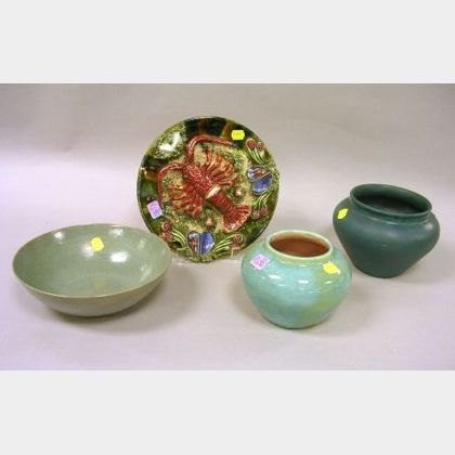 Four Pieces of Art Pottery