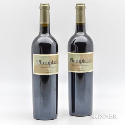 Plumpjack Cabernet Sauvingon 1999, 2 bottles 