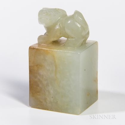 Small Nephrite Jade Seal