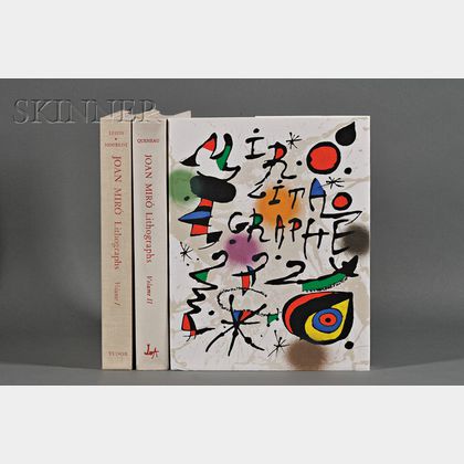 Joan Miró (Spanish, 1893-1983) Lot of Three Volumes: MIRO LITHOGRAPHS