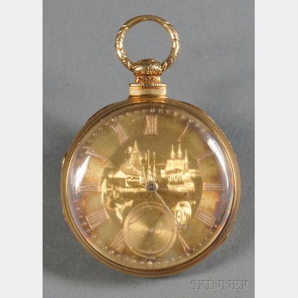 Gentleman's 18kt Gold Pocket Watch