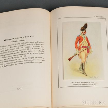 Uniforms of the Armies of the War of the American Revolution 1775-1783