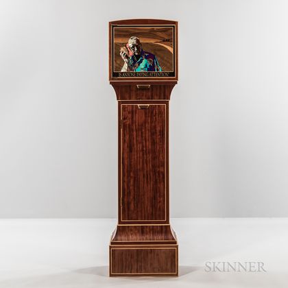 Silas Kopf "Is Anyone Listening?" Marquetry Cabinet