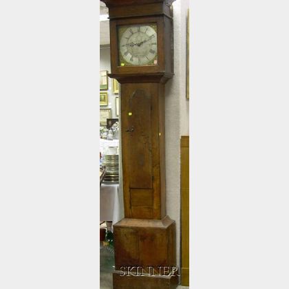 Queen Anne Oak Tall Clock
