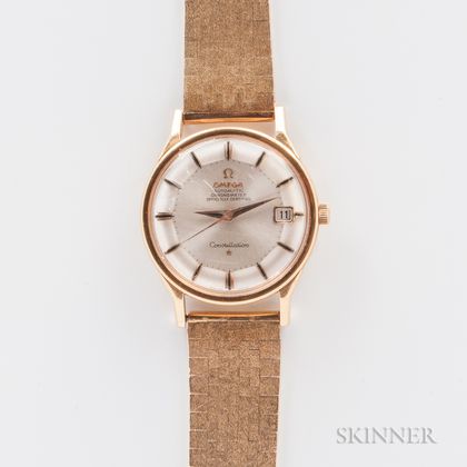 Omega 18kt Gold Constellation Automatic Wristwatch