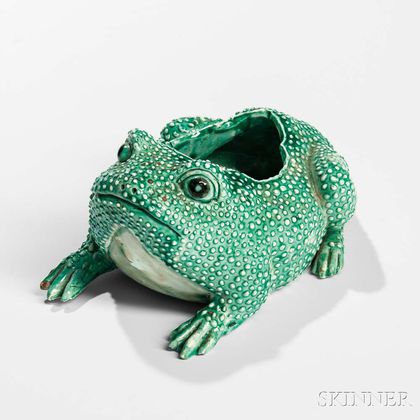 Plant Holder in the Form of a Toad