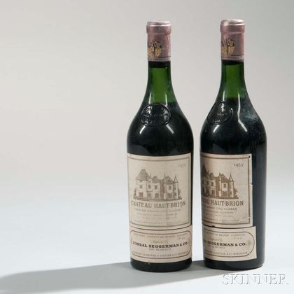 Chateau Haut Brion 1959, 2 bottles 