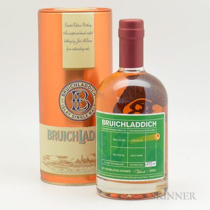 Bruichladdich Valinch 21 Years Old 1992, 1 500ml bottle (ot) 