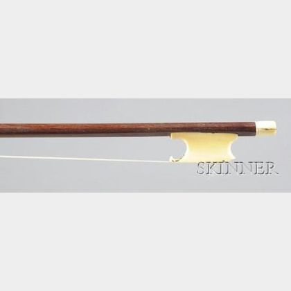 Ivory Mounted Baroque Violin Bow, Dodd Family, c. 1800
