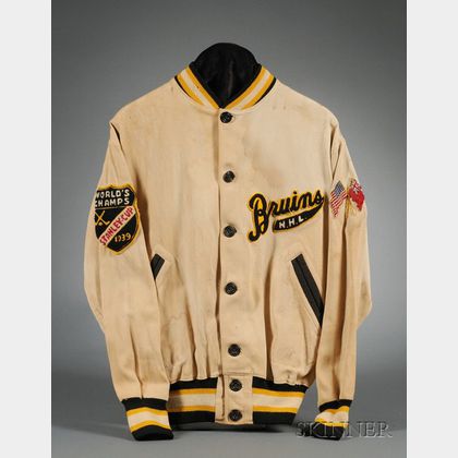 Circa 1940 Boston Bruins Warm-up Jacket