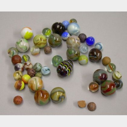 Small Lot of Marbles