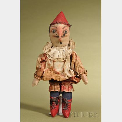 Folk Art Punch Cloth Doll