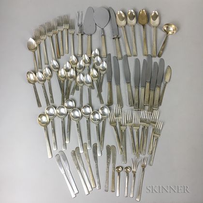 Lunt Sterling Silver Partial Flatware Service