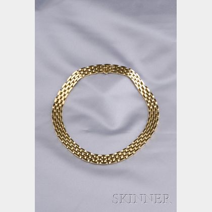 18kt Gold "Panthere" Necklace, Cartier, France