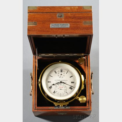 Sold at auction Two Day Marine Chronometer by Ulysse Nardin