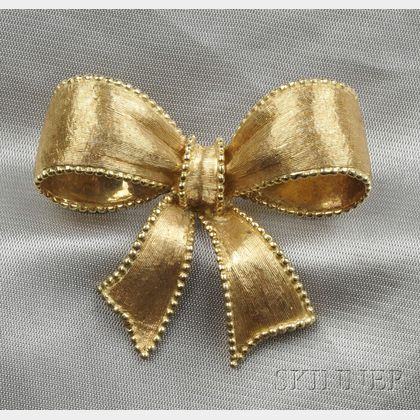 18kt Gold Brooch, Tiffany & Co.