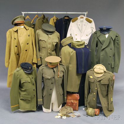 Group of Assorted WWI Uniforms