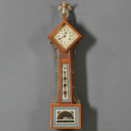 Miniature Diamond-Head Banjo Clock by Wayne R. Cline