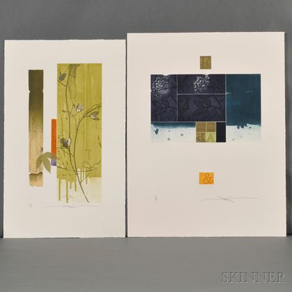 Shinko Araki (b. 1960),Two Aquatint Etchings