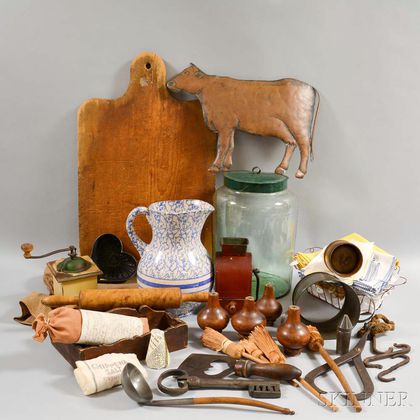 Group of Assorted Domestic Items