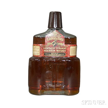 Hannah & Hogg Kentucky Straight Bourbon Whiskey, 4 4/5 quart bottles 