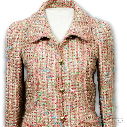 Chanel Mutlicolored Woven Jacket