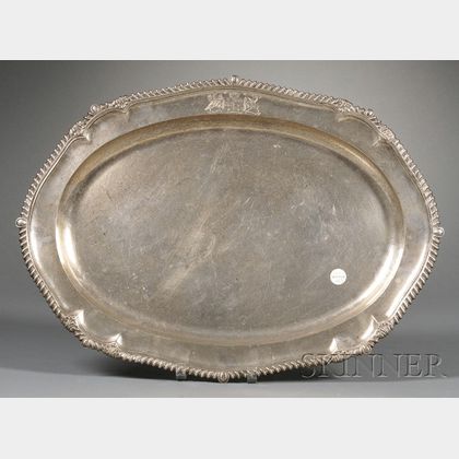 George III Silver Platter