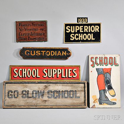 Six School-related Signs