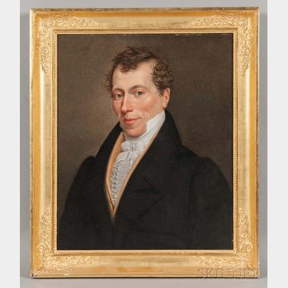 Anglo/American School, 18th/19th Century Portrait of a Gentleman.